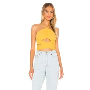 SUPERDOWN Harlie Halter Top  SIZE XXS